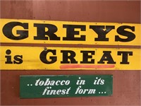 Original 3 Piece "Greys is Great" Tobacco Enamel