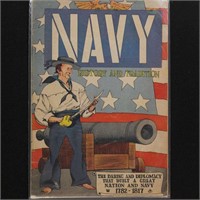 1958 Navy Comic Book, Golden Age with creases and