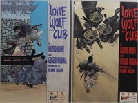 Lone Wolf and Cub Comic Book group, 3,4,9 and 11,