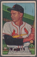 Al "Red" Schoendienst #30, 1952 Bowman Baseball
