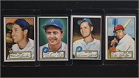 1952 Topps 10 Cards commons in good condition