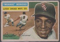 Orestes Minoso #125, 1956 Topps Baseball Card with