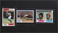 1974 Topps Baseball Cards includes Hall of Famers