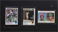 1973 Topps Baseball Cards includes Hall of Famers