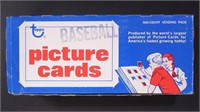1982 Topps Baseball Cards Vending Box 500 count un