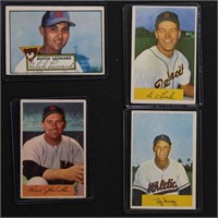 1952-1954 Baseball Cards 7 different mostly Bowman