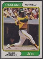 1974 Topps Reggie Jackson #130 Baseball Card, some