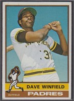 1976 Dave Winfield #160 Baseball Card, some light