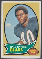 Gale Sayers 1970 Topps Football Card #70, nicely c