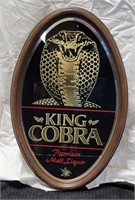 KING COBRA BEER MIRROR
