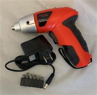 Small Portable Screwdriver Cordless with Charger