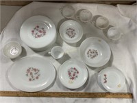 Fire King dishes, bowls, and teacups