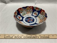 Decorated serving dish