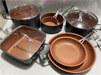 Gotham copper clad cookware