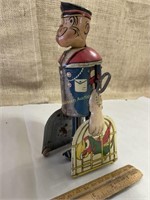 Vintage Popeye wind up toy
