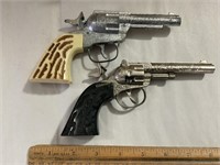 Hubley cap guns, broken