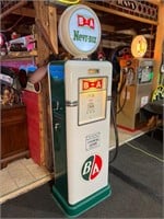 1960 Fully Restored Complete B/A Gas Pump
