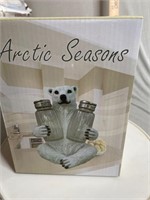 attic seasons polar bear holding salt and pepper