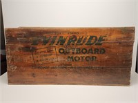 Incredible Early Evinrude Boat Motor Crate