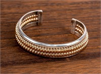Jewelry Sterling Silver Tahe Cuff Bracelet