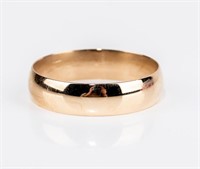 Jewelry 14kt Yellow Gold Men's Wedding Ring