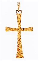 Jewelry 14kt Yellow Gold Cross Pendant