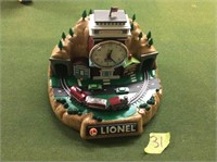 Lionel train clock