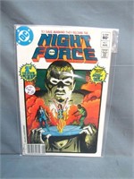 1st Issue Night Force Comic Book DC Comics