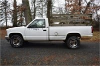 1993 Chevrolet Cheyenne 2WD long bed pickup, 5.7L