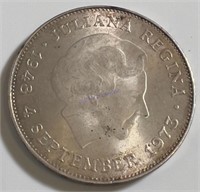 Netherlands 1973 10 Gulden