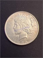 1922 Peace Silver Dollar see pictures