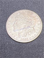 1921 Morgan Silver Dollar see pictures