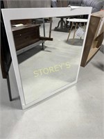 White Dresser Mirror - 37 x 44