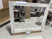 White Dresser Mirror - 38 x 36