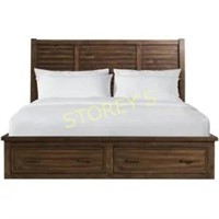 Sullivan King Bed Set w/ Headboard, Footboard &