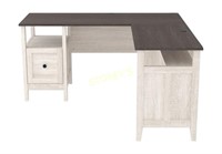 Ashley L-shaped desk - Boxed - 53x23x29