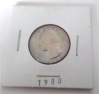 1980 Uncirculated Quarter