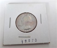 1987-D Uncirculated Quarter