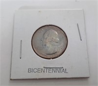 Bicentennial Uncirculated Quarter