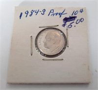 1984-S Roosevelt Dime