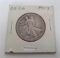 1917 Standing Liberty Half Dollar Coin