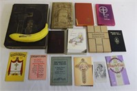 33Pcs. Catholic Prayer Books, Way of Cross, Cards+