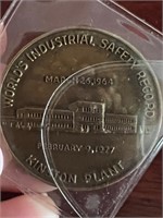 DuPont coin for safety 1977 Kinston Nc