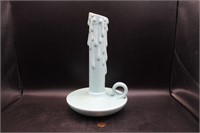 Fabulous Mint Green Candle Stick~Holder Bud Vase