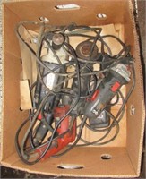 Power tools including Hilti drill and others.