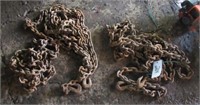 (3) Log chains with hooks on both ends. Longest