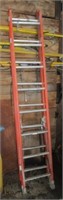 Keller 16' fiberglass extension ladder.