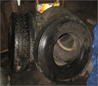 (5) Assorted truck tires