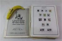 United States Liberty Stamp Album 1854-1984