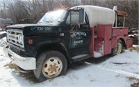 1980 GMC 6000 Water Tank Pump Truck with Manual